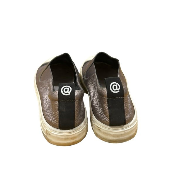 Kors Vigotti Silver Metallic Slip on Sneakers - Picture 3 of 7